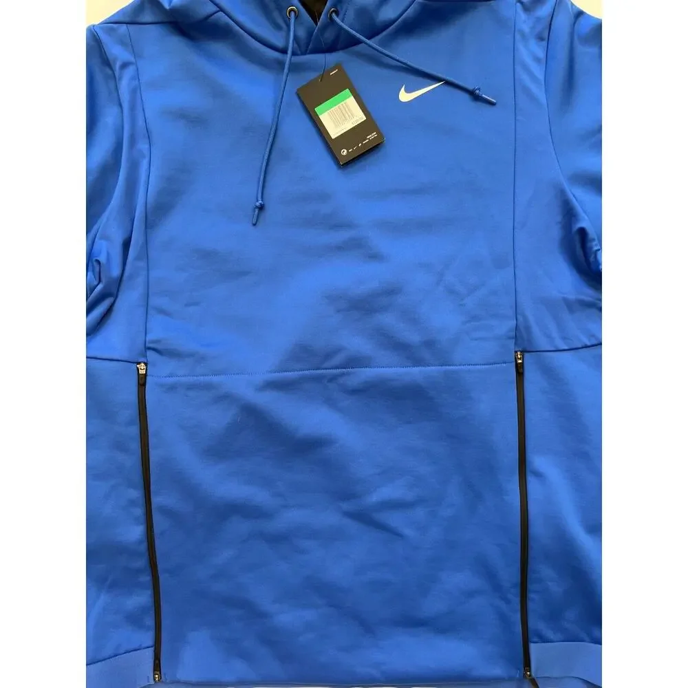 Nike Men's Therma Dri-Fit Blue Hoodie Jacket AO5972 493 Size XL NWT